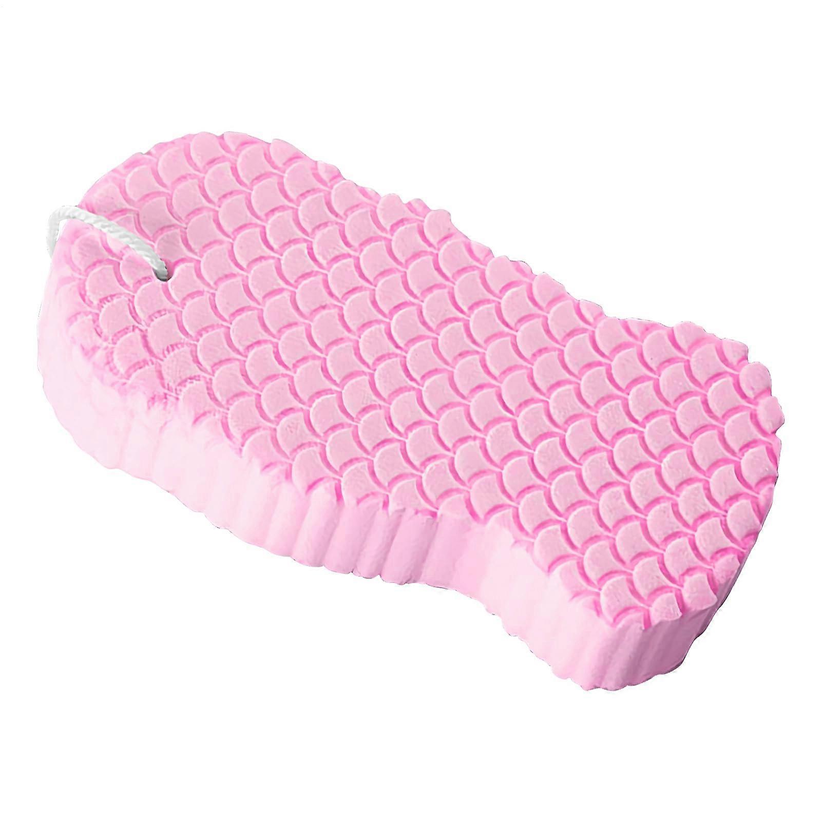 Soft PVA Bath Sponge for Sensitive Skin, Reusable Shower Sponge with Gentle Deep Cleansing