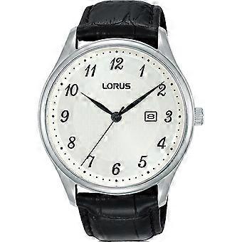 Lorus Svart Äkta Läder Eller Läderimitation RH913PX9 Herrklocka