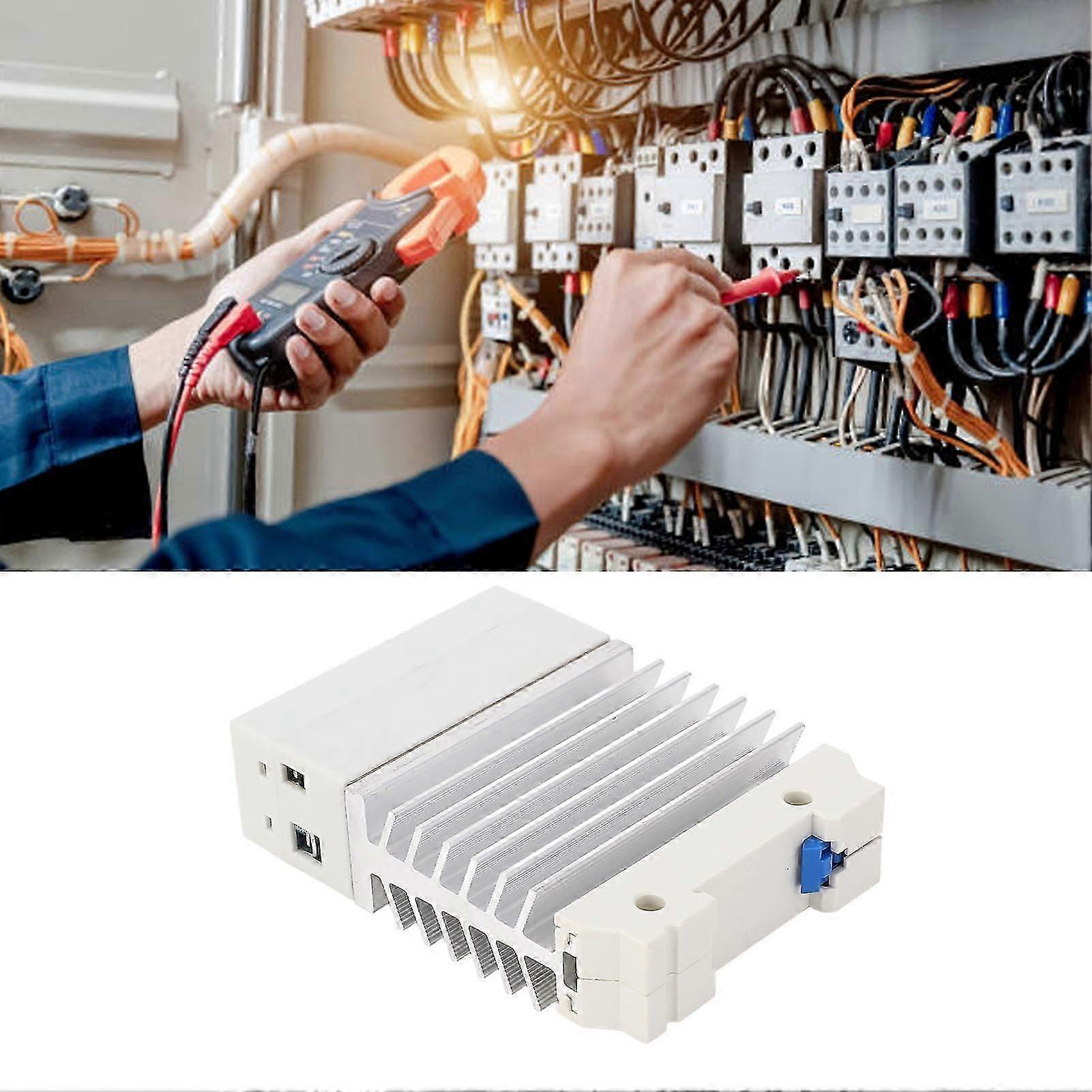 100A Din Rail Solid State Relay DC3-32V to AC24-480V Single Phase