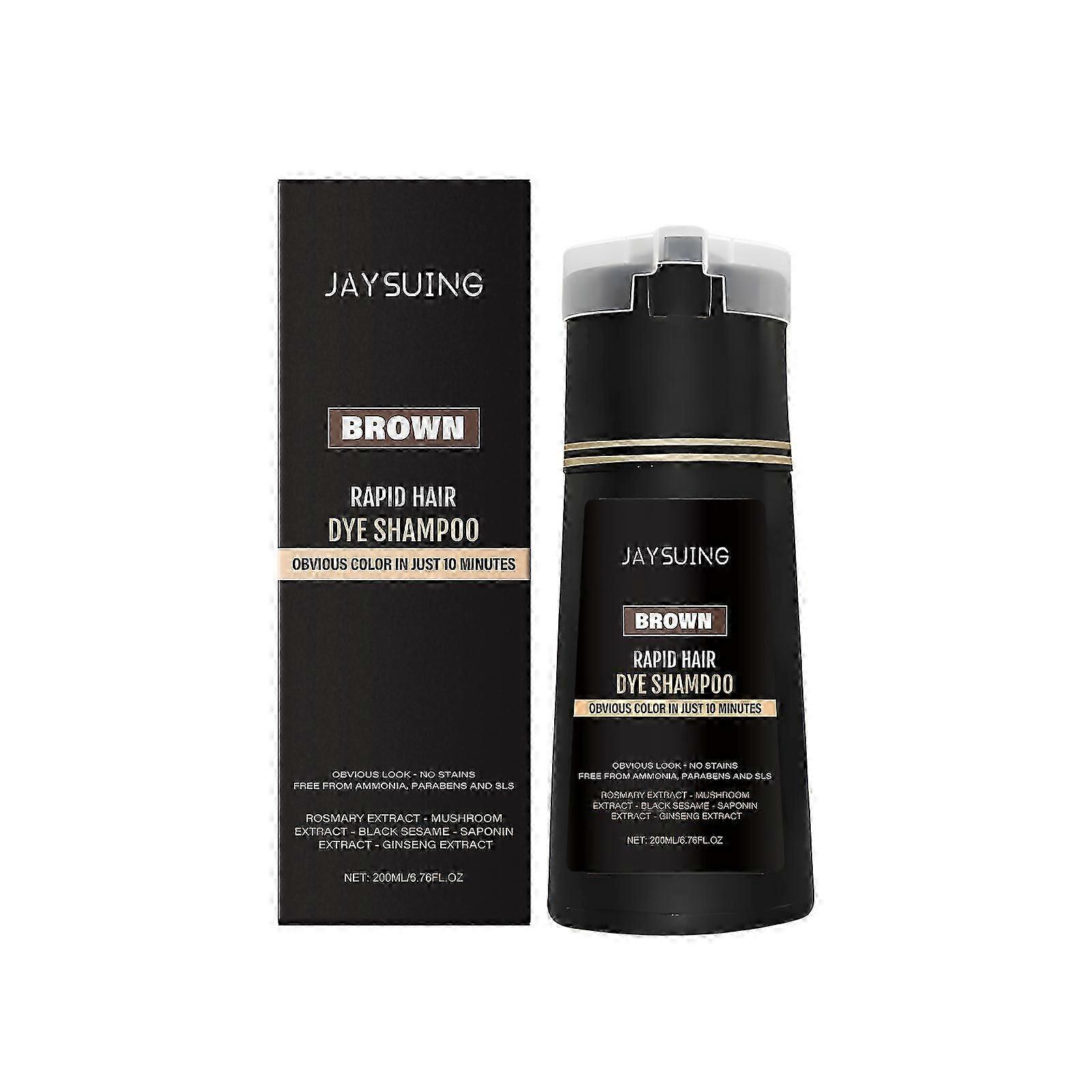 Instant Hair Shampoo For Men (Brown)