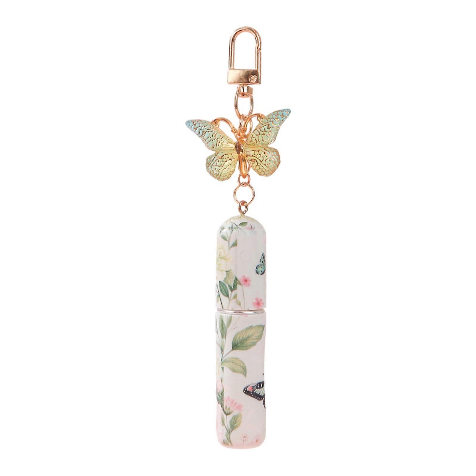 5ml LeakProof Travel Perfume Atomizer with Keychain, Refillable Mini Spray Bottle for Purse