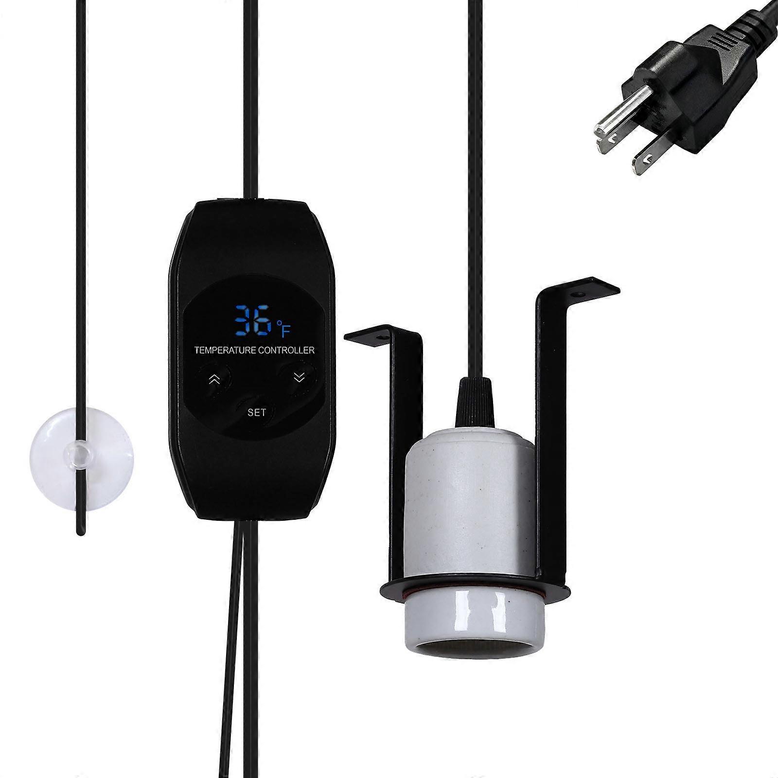 Environmentally Friendly Ceramic Heating Element 110V for Reptile Care Invisible Warmth Multicolor