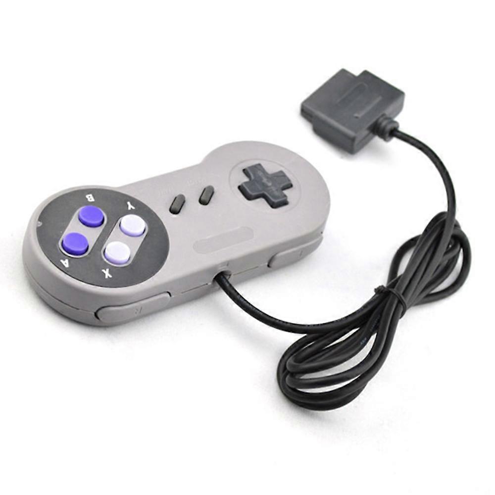 2pcs Wired Game Controller Gamepad for SNES System Console Control Pad Gamepads