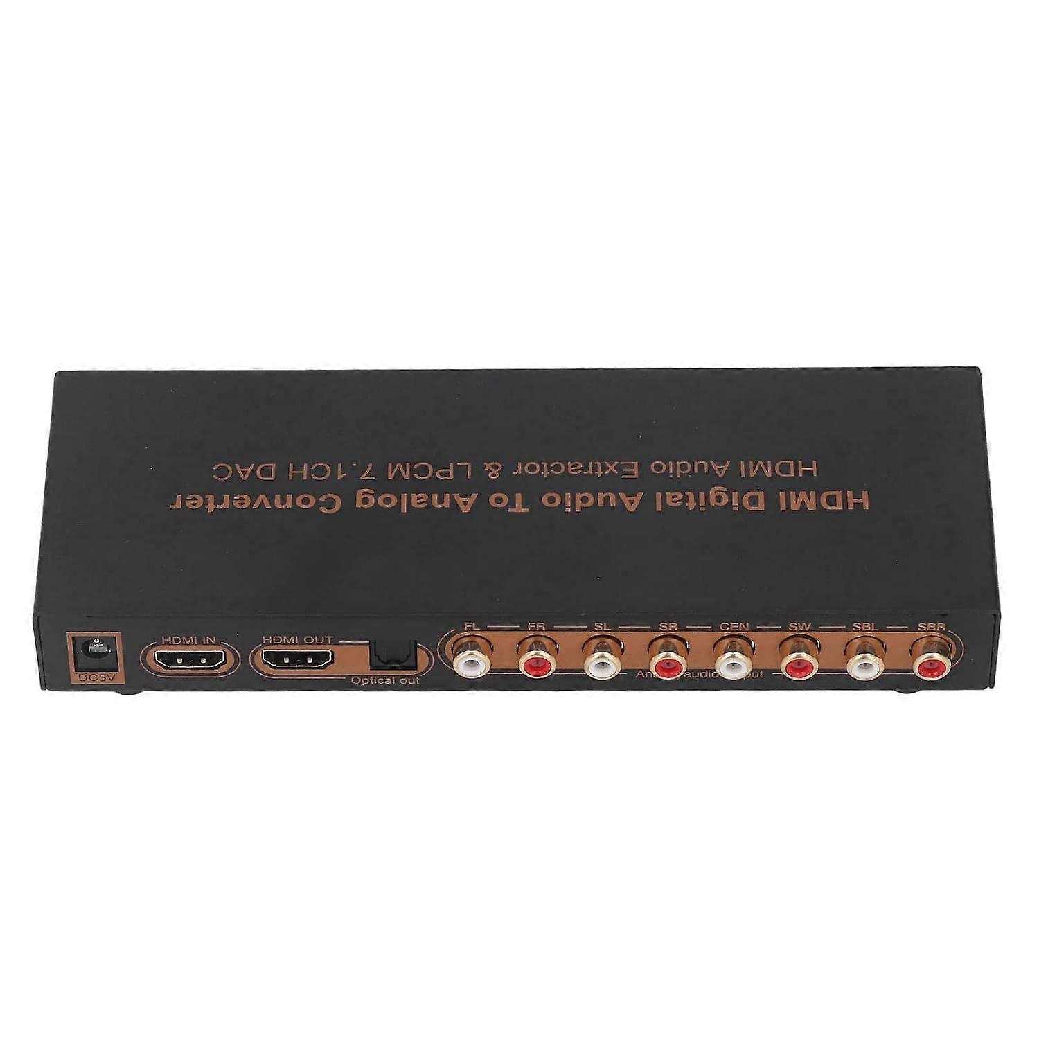 Digital Audio DECODER with 4K HD Multimedia Interface and LPCM 7.1CH Output