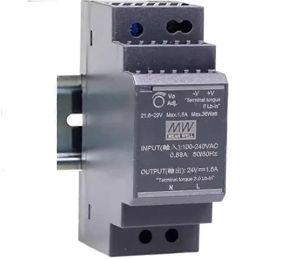 DIN Rail Power Supply 12V 2A 30W with Stable Output and Wide Voltage Input Range