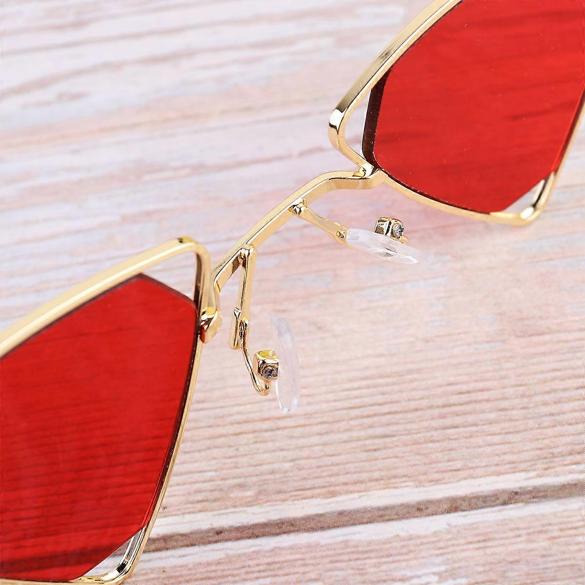 Three-Pointed Frame Sunglasses for Women Uv Protection 1Pcs