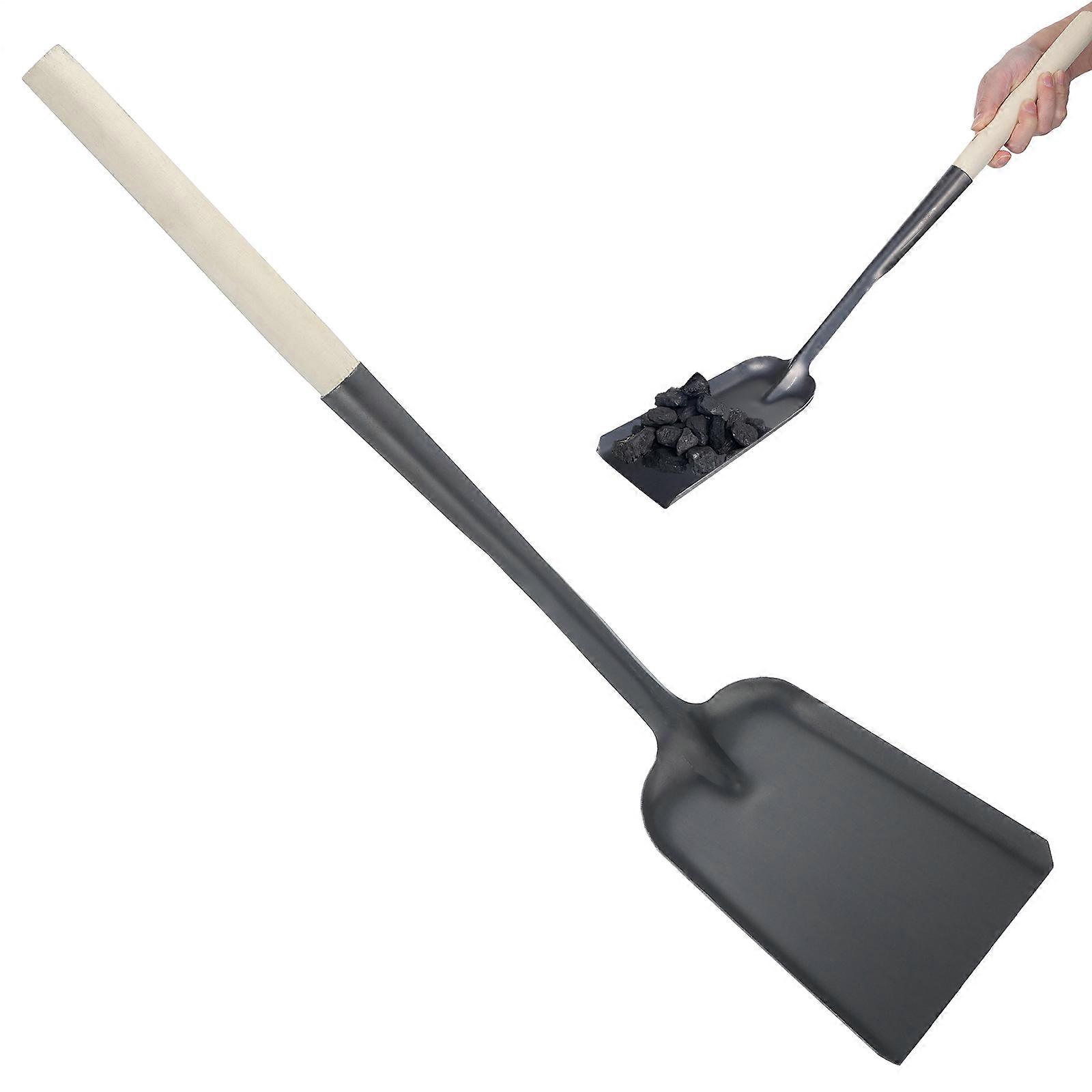 Clear Ash Stove with Long Handle for Kitchen Use Household Cleaning