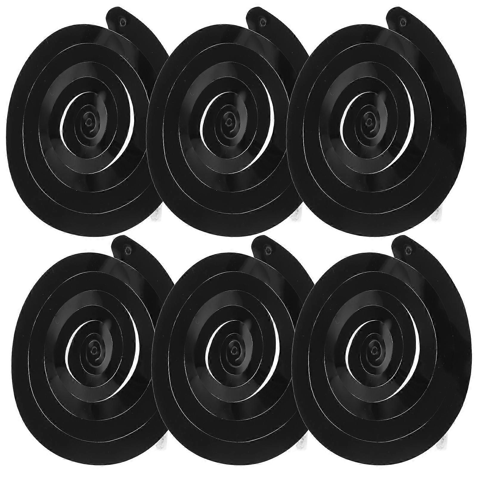 Banner Spiral Hanging Decoration Doubletail Design for 6Sets Party Use