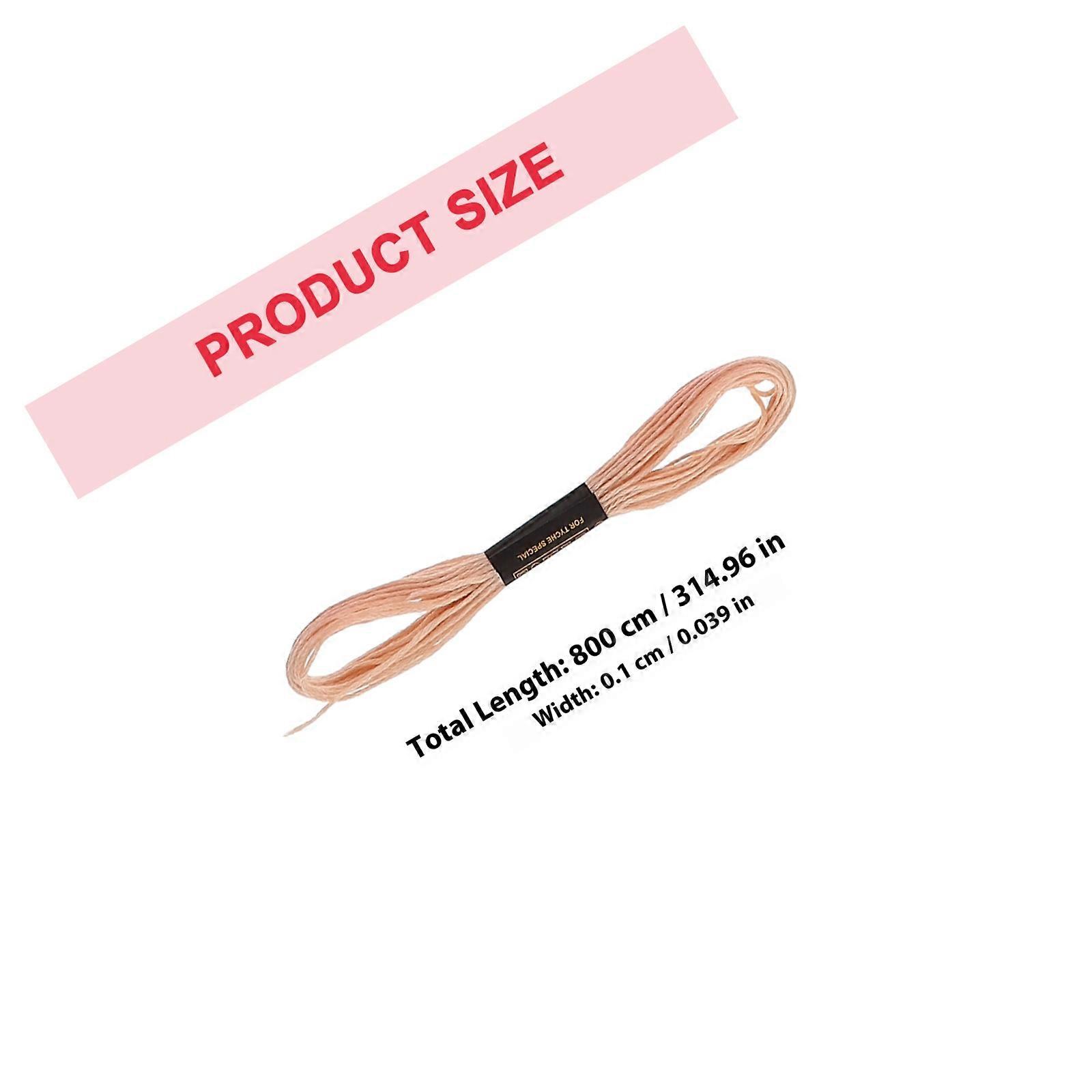 Colorful Embroidery Threads 100Pcs Cross Stitch Threads for Hand Stitching