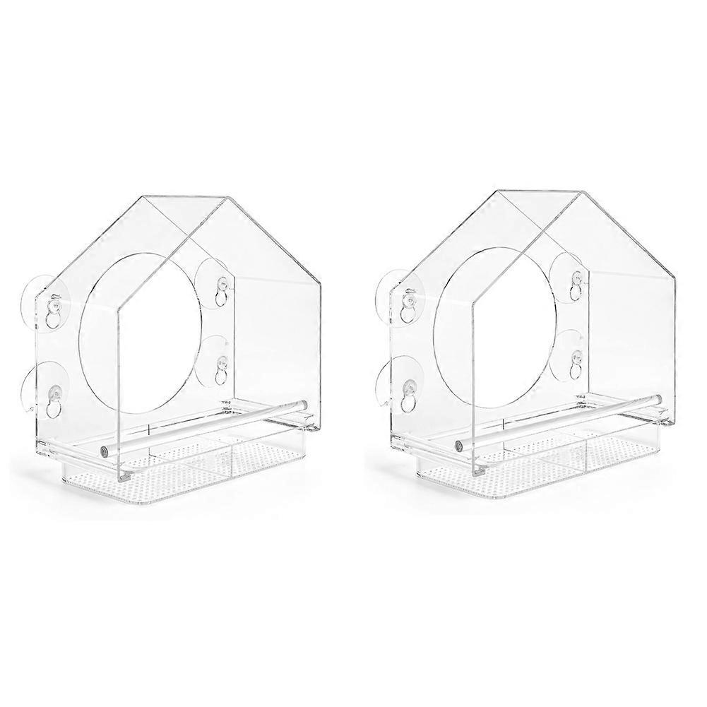 Small wall Plastic birdcage Transparent small pet birdcage