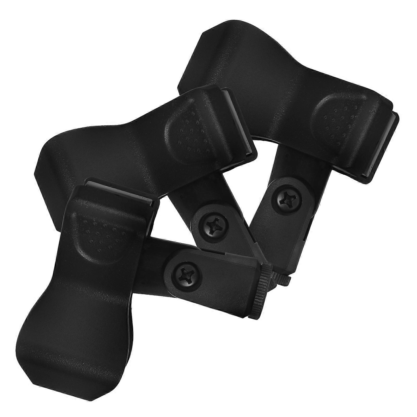 Universal Microphone Clip for Stand with Spring Loaded Design 15Pcs Black