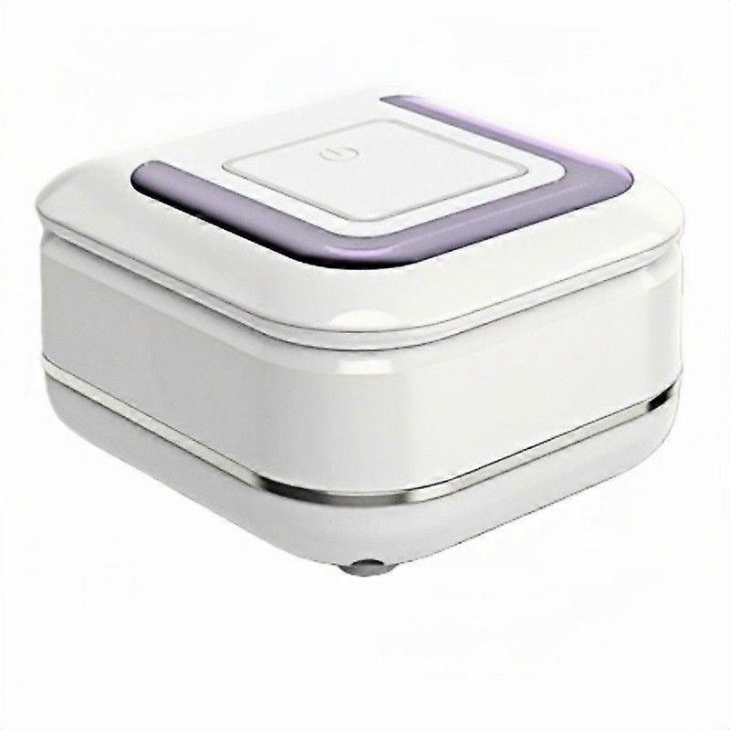 Mini Ultrasonic Denture Cleaner with Digital Display - Multi-Mode EU Plug