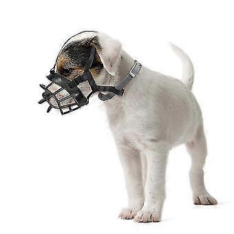 Pet Dog Mouth Muzzles Soft Silicone Adjustable Breathable Dogs Anti Bark Bite Chew Muzzle Training