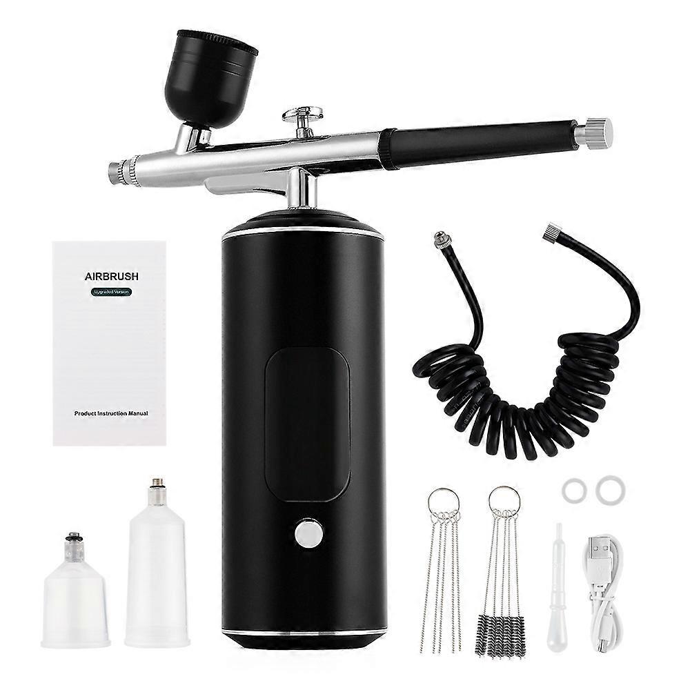 Top 35psi Airbrush with Compressor compatible with Nail Painting Portable Cordless Airbrush Nail Art Cake Painting Mini Airbrush Sprayer Gun
