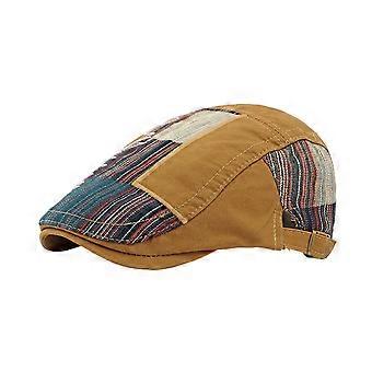 Retro-Schiebermütze mit verstellbarer Passform – Baskenmütze mit speziellem Design zum Sonnenschutz – für Alltag und Outdoor-Aktivitäten