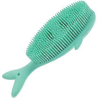 Siliconen lichaamsscrubber voor baby's, exfoliërende doucheborstel