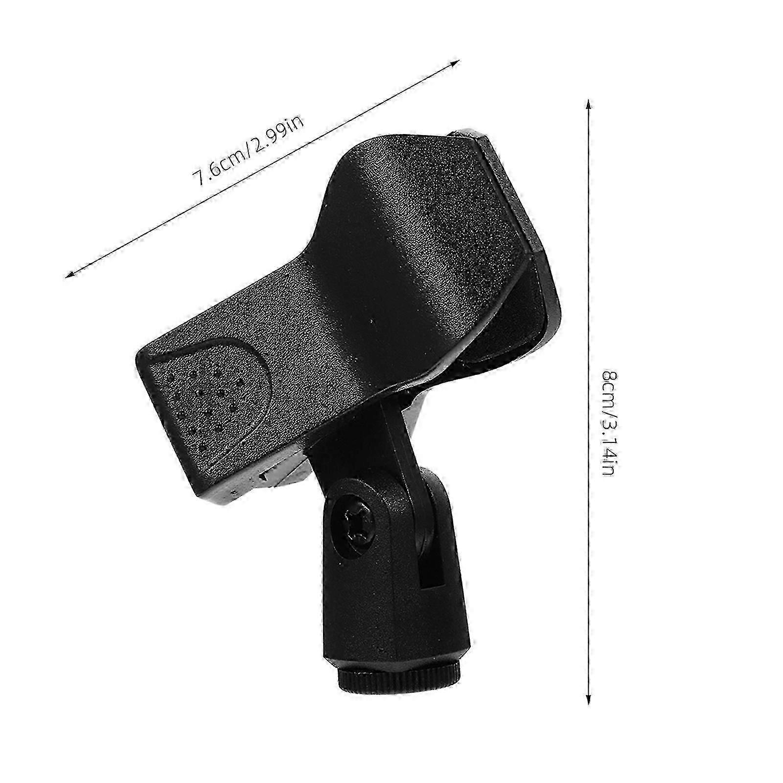Durable Mic Clamp Universal Microphone Clips compatible 6Pcs Pack