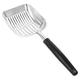 Cat Litter Scoop Metal for Pet Cleaning Supplies with Comfortable Handle