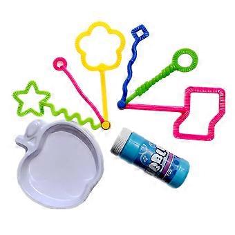 Bubble Maker Toys for Kids Playing 8Pcs Mini Bubble Sets Assorted Color