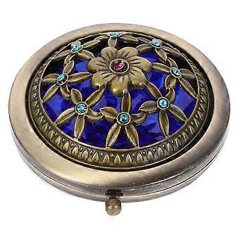 Mini Okrągła dwustronna składana kosmetyczna torebka do makijażu Lustro Pocket Mirror