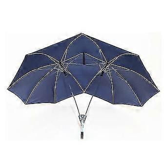 Für Double Top Lovers Doppelschirm (Blau) WS26221