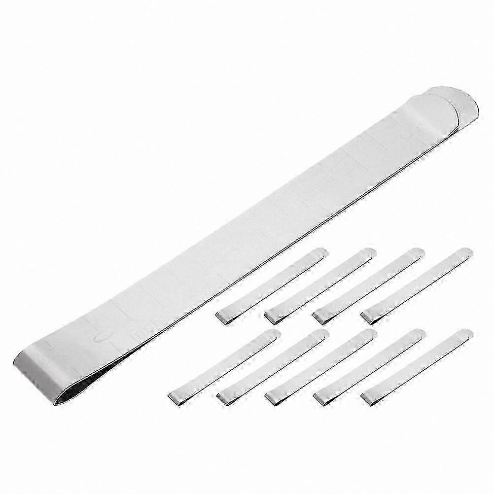 10-Pack Mesh Clips for Candy and Sugar Processing Clamps