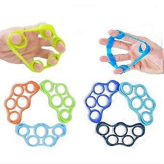 6PCS Hand Grip Strengthener - Finger Exerciser Set for Grip Strength, Rehabilitation & Dexterity - Ergonomic Design