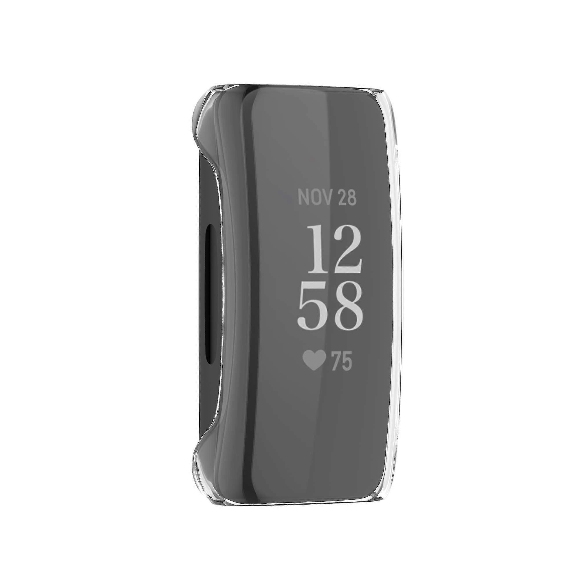Cases Compatible With Fitbit Inspire 2 Case Screen Protector Pc Plated Protective Case Protector Cover Armor Shell