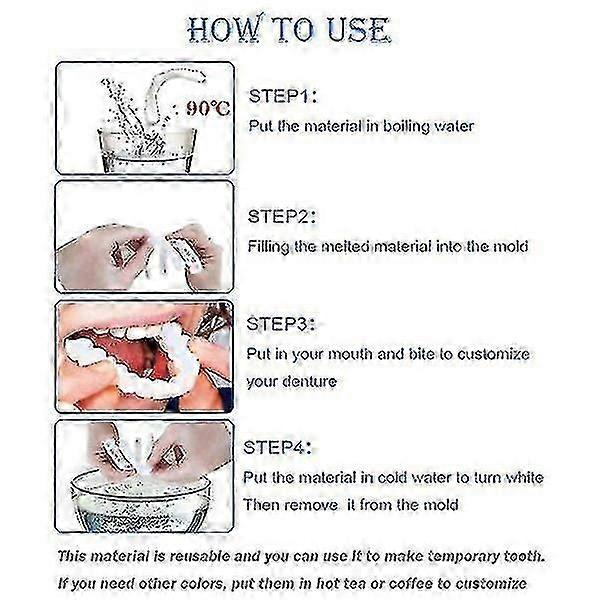 Upper/lower Comfort Fit Flex Denture