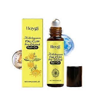 Spray Corporal com Óleo Essencial de Helichrysum - Hidratação Diária Portátil para Cuidados com a Pele, 10ml