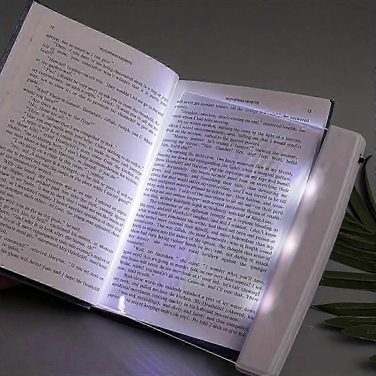 1Pc Led Flat Panel Night Vision Eye Protection Reading Light