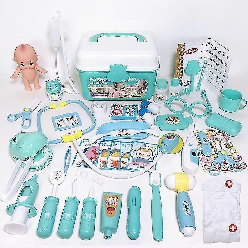 Simulated toy medical kit