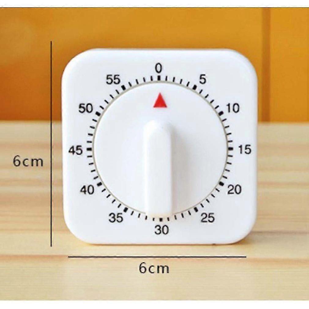 Practical Mini Portable Kitchen Cooking Timer Countdown 60 Minutes Alarm Mechanical Time Reminder Tool For Kitchen Cooking