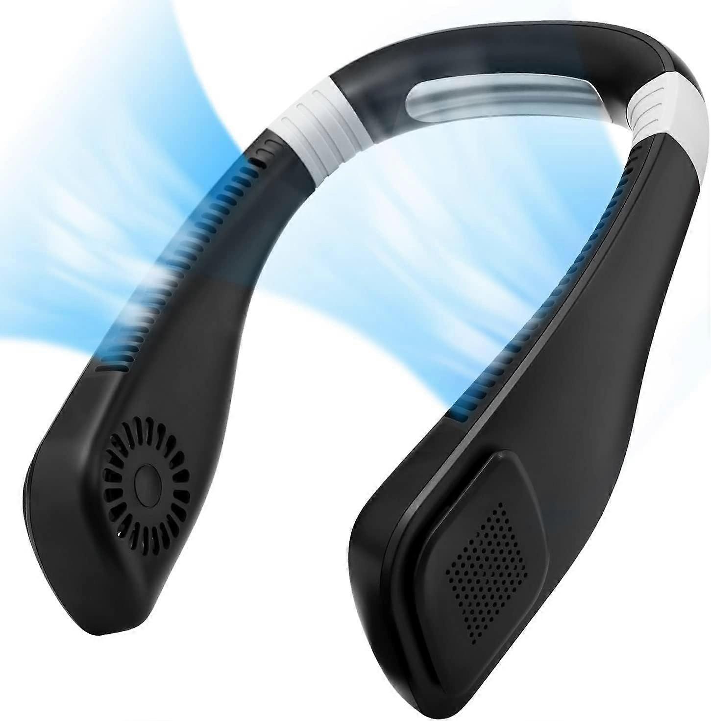 Portable Neck Fan, Black