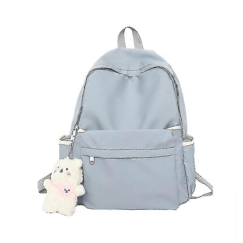 Nylon Backpack Student Schoolbag Large Capacity