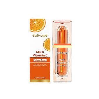 Eelhope Complex Vitamin C Makeup Cream Moisturizes, Brightens, Conceals And Harmonizes Skin Tone, Nourishing And Hydrating Face Cream