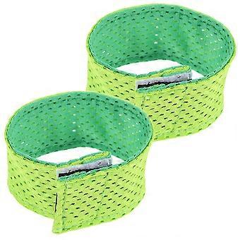 Sports Sleeve Holders Green for Sleeve Fixing with 3Pairs Elastic Straps