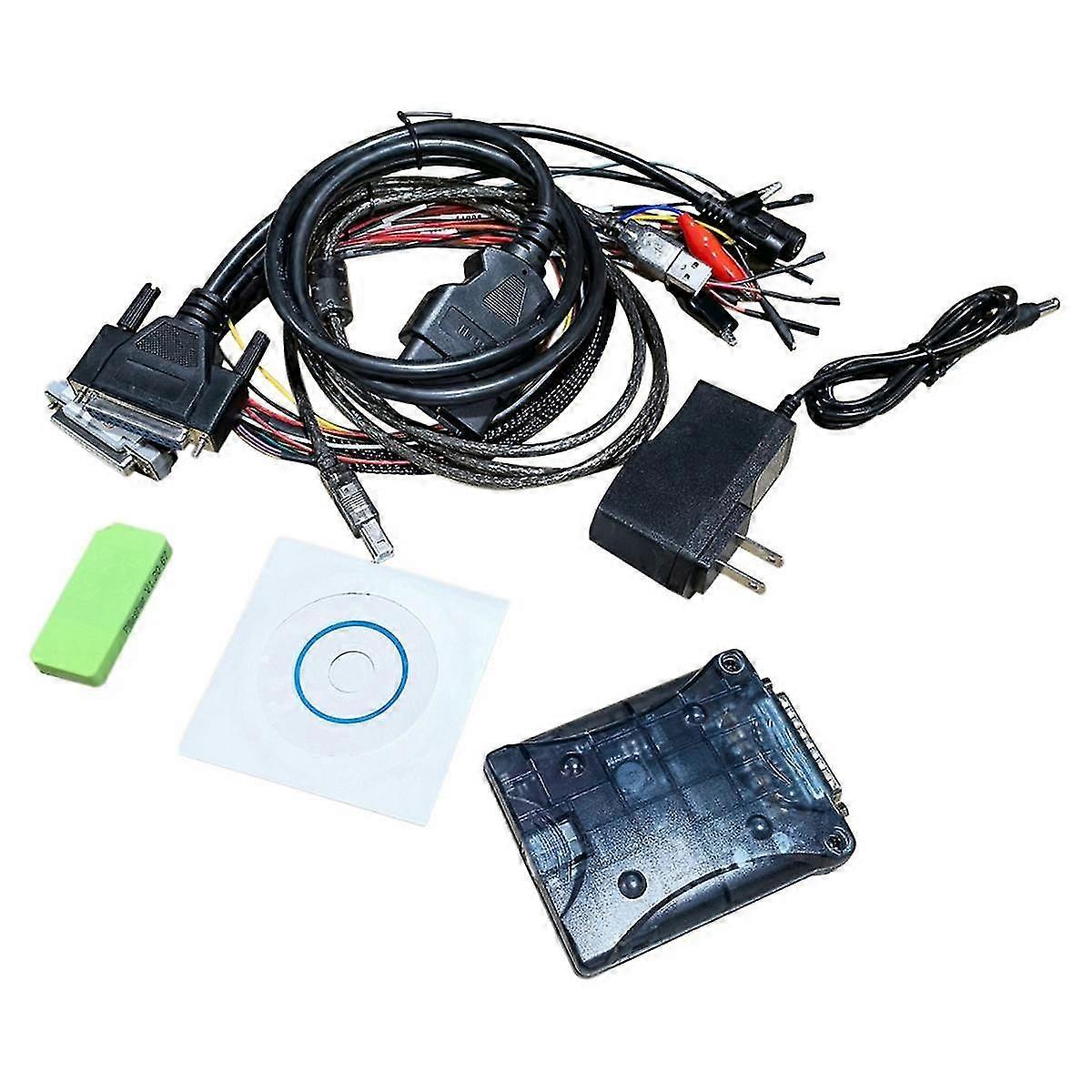 J2534 Pro + Pcmflash til VCI Scanmatik 2 Pro ECU Programmør Tool Bench US Plug