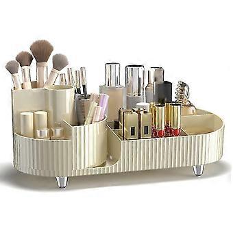 Organisateur de maquillage Boîte de rangement cosmétique, Organisateur de cosmétiques 360 Organisateur de maquillage rotatif pour pinceau à fard à paupières, Boîte d’organisateur de rangement de maquillage