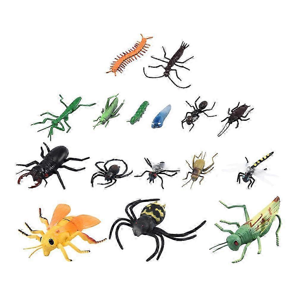 Simulation Insect Models Kit compatible with Decoration Durable 1Set PVC Material Set