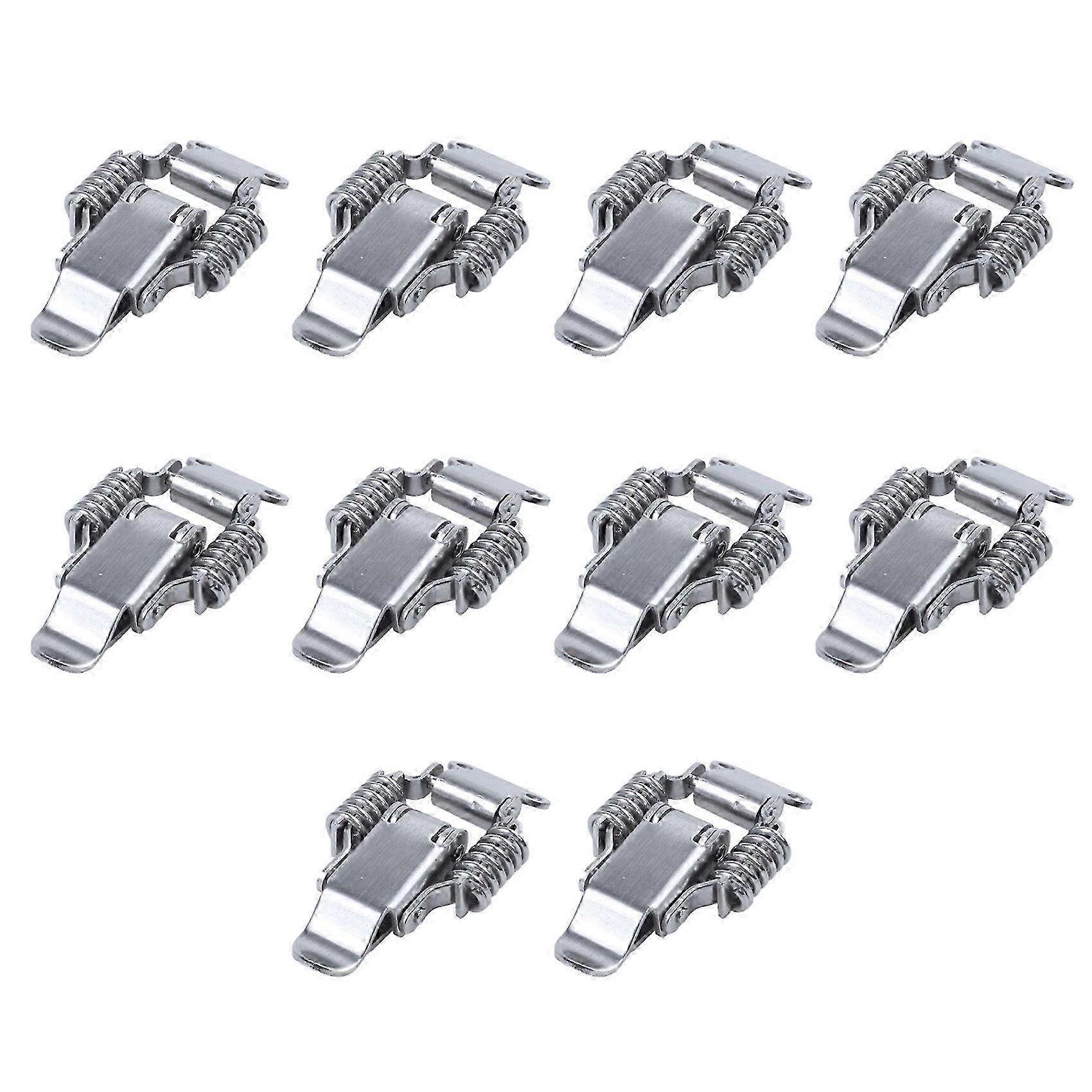 20X Toolbox Draw Compression Spring Toggle Latch Catch Clamp Silver XO