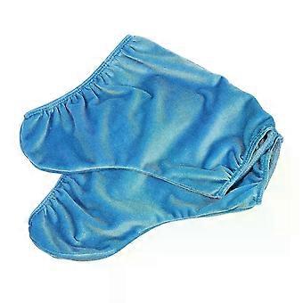 Ice skate covers, portable protective covers for ice skates and figure skating skates, made of durable polyester. Accessories for ice hockey.