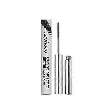 Máscara para cílios Zephoco Black Curled And Voluminous - Beleza diária, natural, suave, curvada, definida e volumosa, cílios longos e finos.