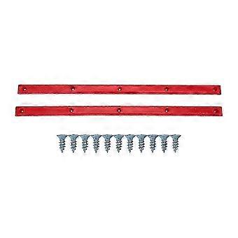 Rib Bones Rails Wear Resistant Durable Stable Flexible Glossy Appearance Longboard Rails Ribs BonesRed SZRH