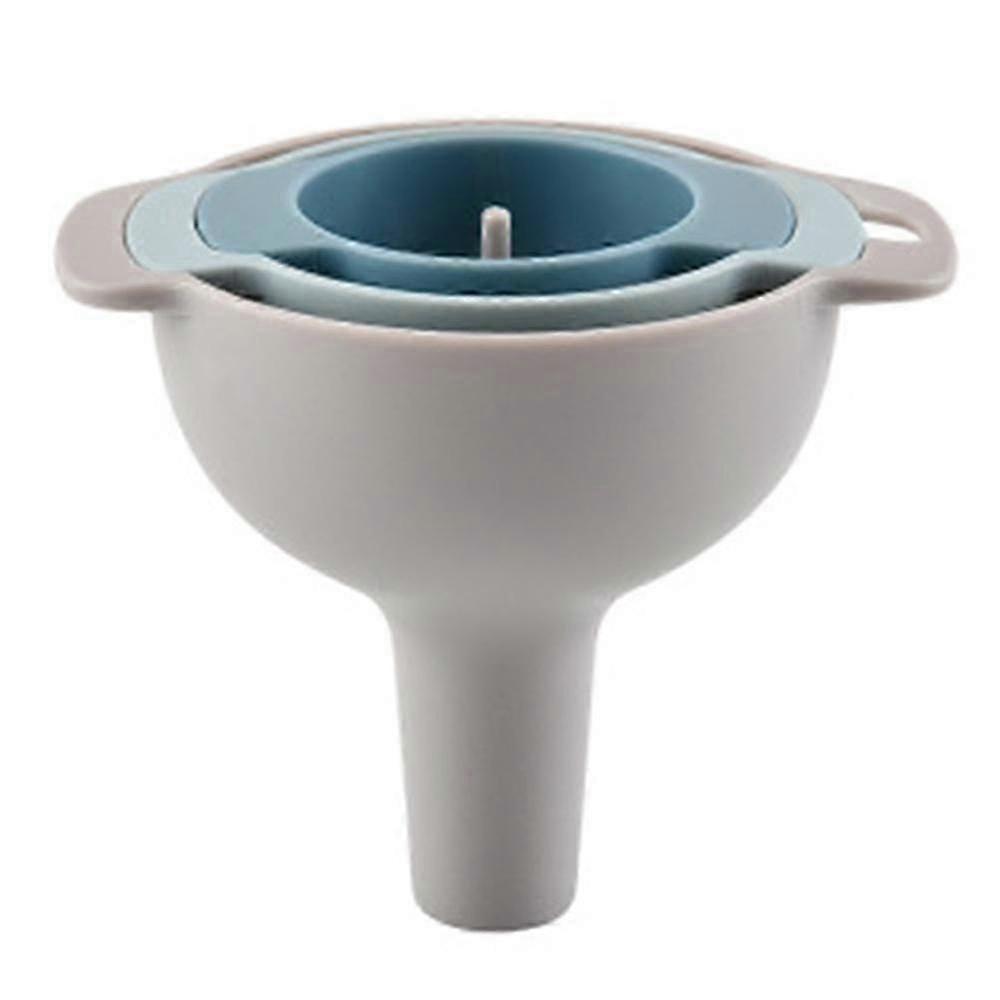 Kitchen Funnel Set Nested Funnels With Handle 4 Pack Plastic Funnels