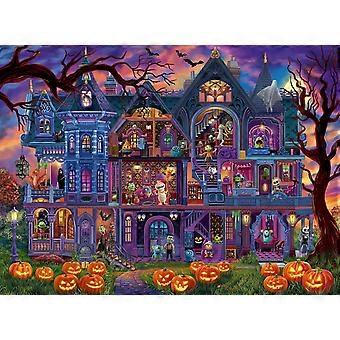 Monster House Party Jigsaw Puzzle for Kids - Every Piece is Unique Pieces SQZ1212