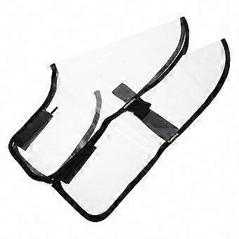 Shoe Covers, Transparent PVC, Breathable, for Hair Salon Use