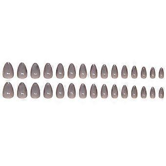 Artificial Nails in Premium Resin with Jelly Adhesive for Quick Home Manicure Perfect for Weddings Parties and Daily Wear