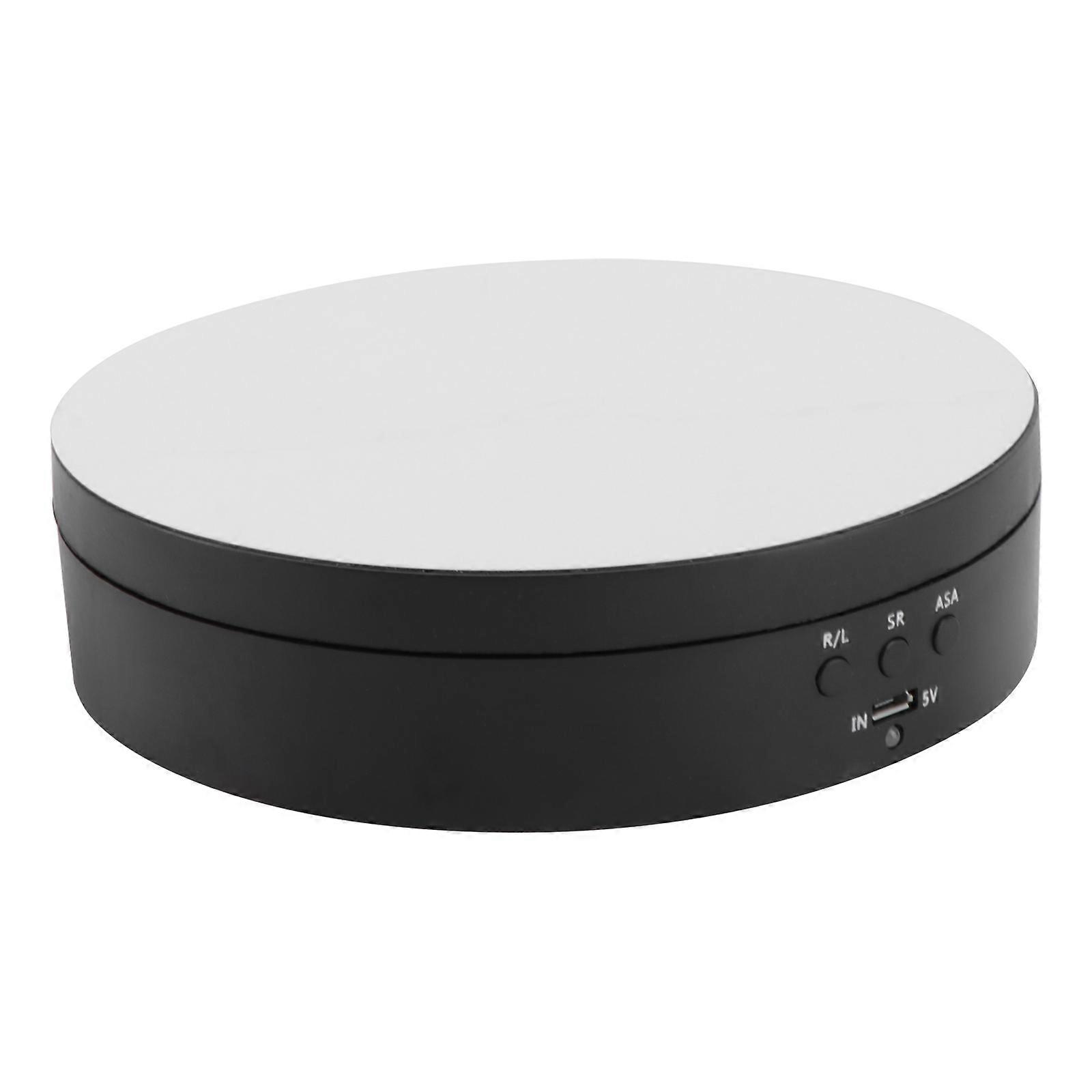 Rotating Display Stand Electric USB Powered Turntable with 2Pcs for Display