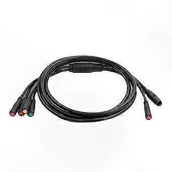 Electric Bicycle Replacement Cables 1TO5 Waterproof Cable Leads Compatible With KT Controller Motor Throttle Brake Display